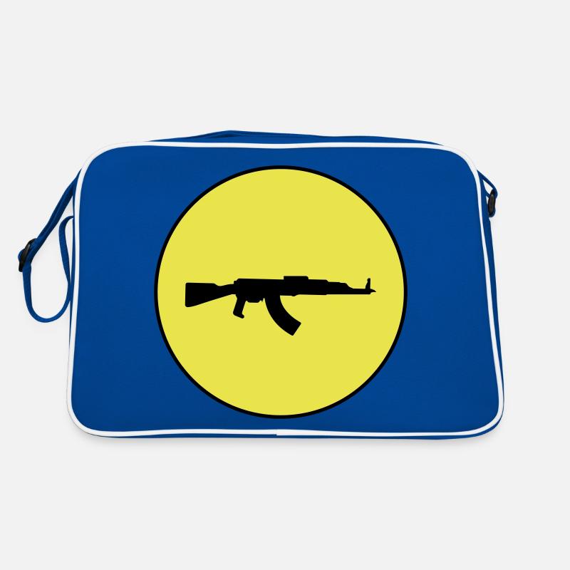 Rifle icon symbol Retro Bag