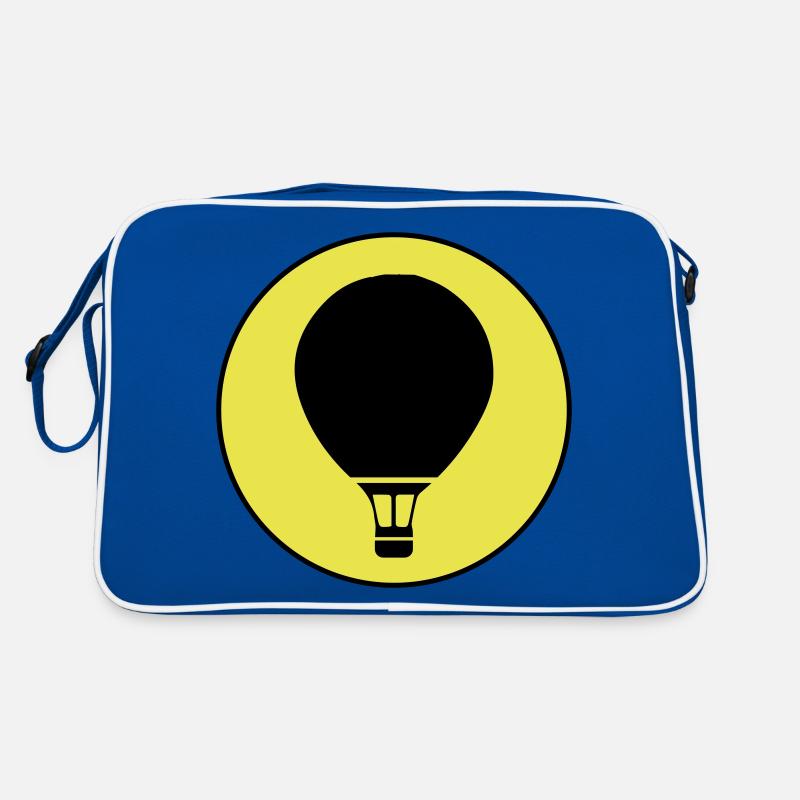 Heißluftballon icon Retro Tasche