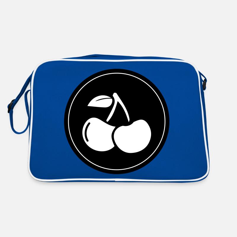 Kirschen obst Retro Tasche