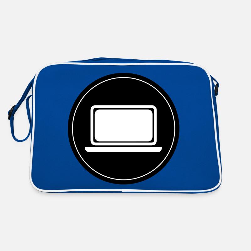 Laptop Pc Büro Retro Tasche