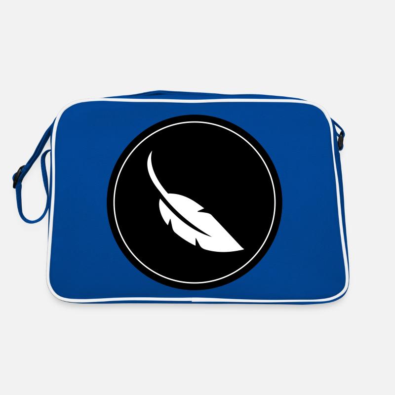 Pen Symbol Circle Retro Bag