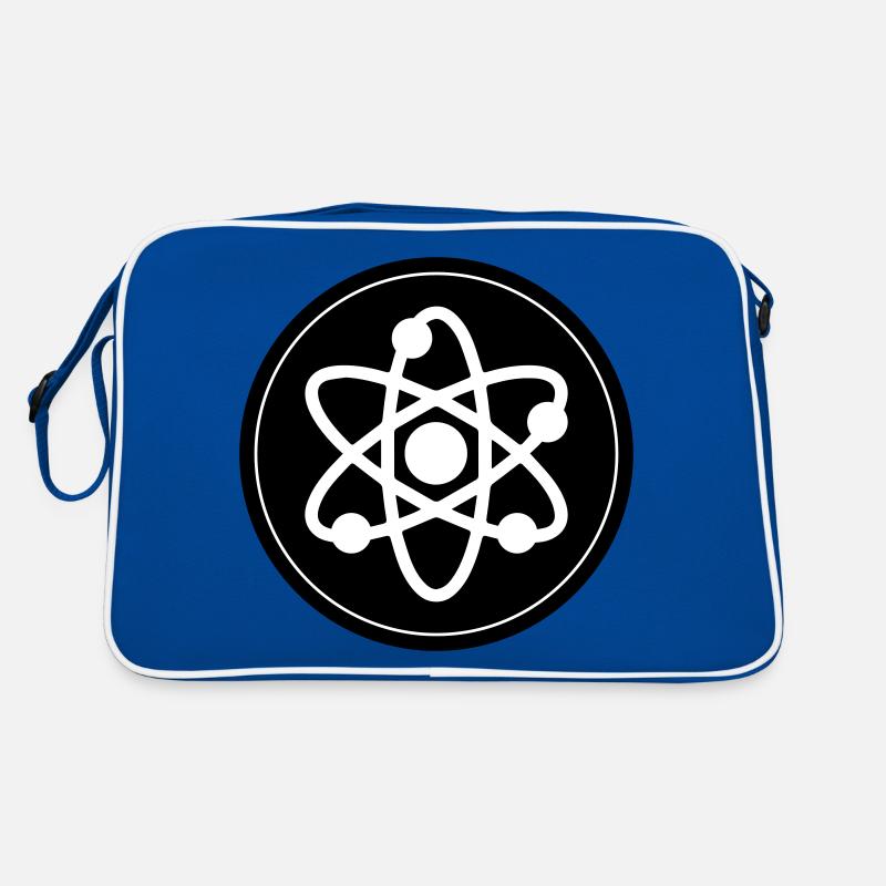 Atom Symbol Circle Retro Bag