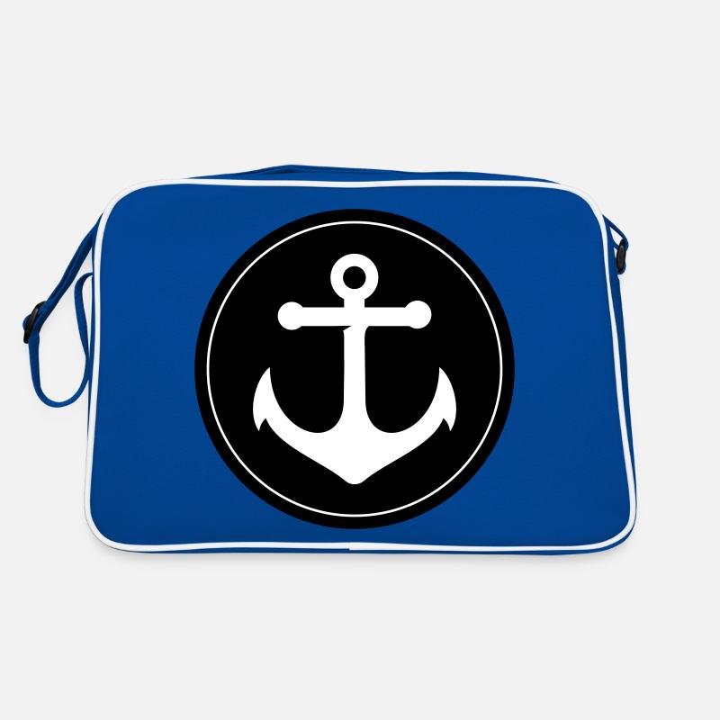 Anchor Icon Retro Bag