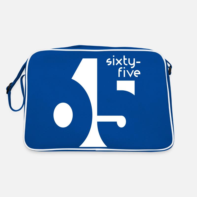 65 sixty-five Retro Tasche