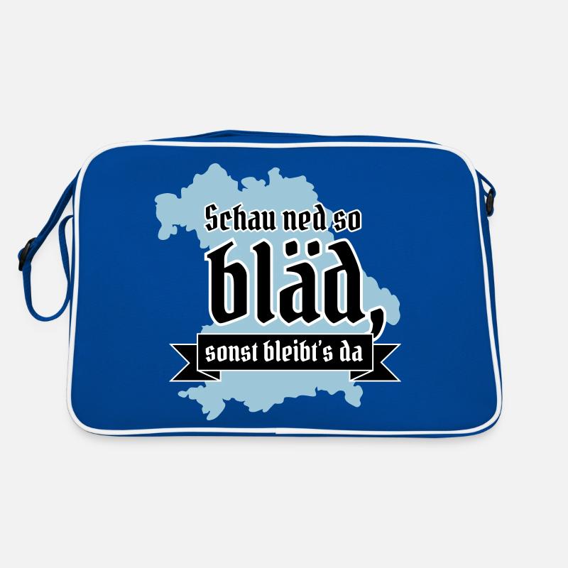 Ça a l'air si stupide sinon ça reste là! Bavarois Sac Retro