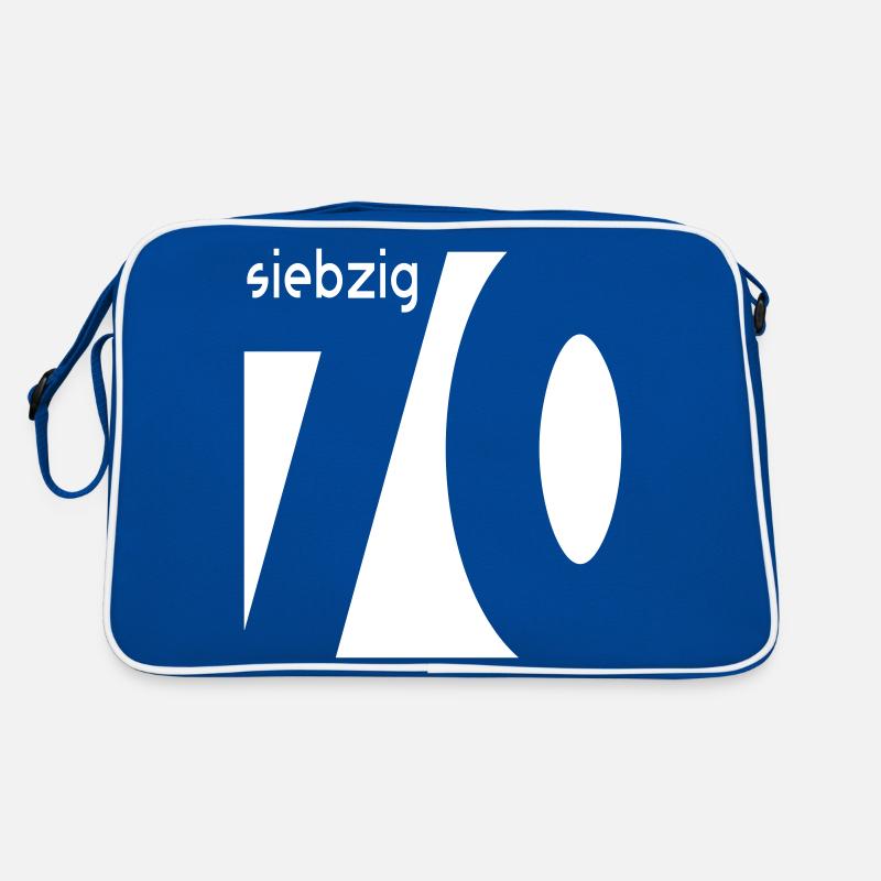 70. Geburtstag Retro Tasche