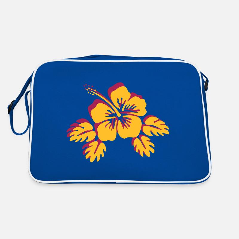 Fleur d'hibiscus fleur d'hibiscus fleur d'hibiscus Sac Retro