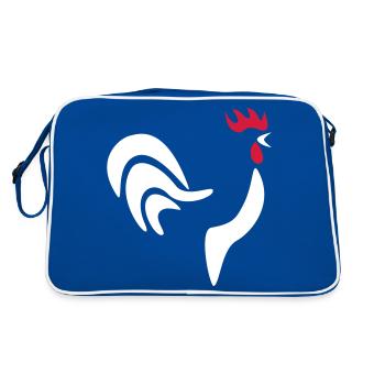 Coq france - Sac Retro - bleu/blanc - Dos