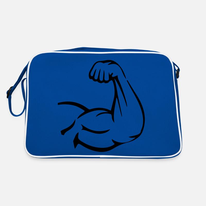 Muscles du bras biceps Sac Retro