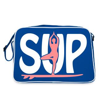 SUP Yoga - Sac Retro - bleu/blanc - Dos
