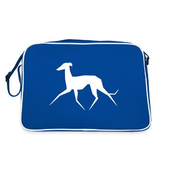 Greyhound - Retro Bag - blue/white - Back
