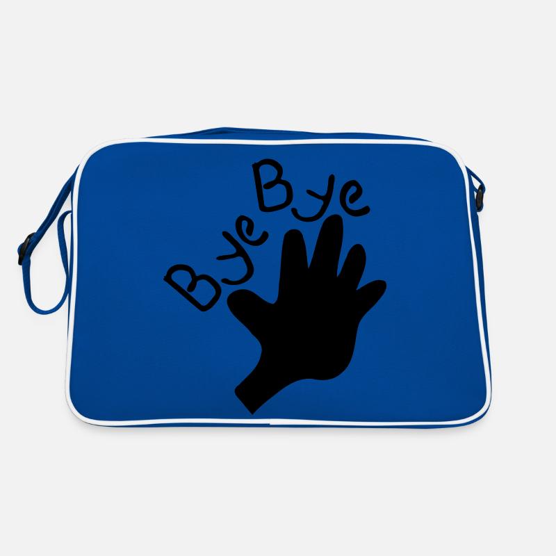 Bye Bye txt & hands Retro Bag