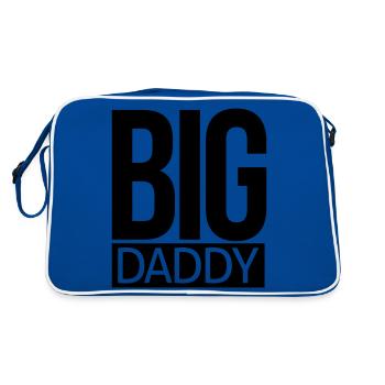 big daddy - Retro Bag - blue/white - Back