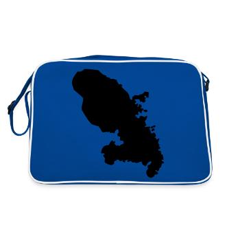 Martinique - Sac Retro - bleu/blanc - Dos