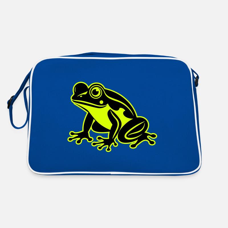 Icône de grenouille Sac Retro