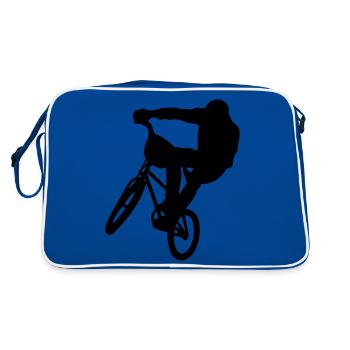 bmx sport - Sac Retro - bleu/blanc - Dos