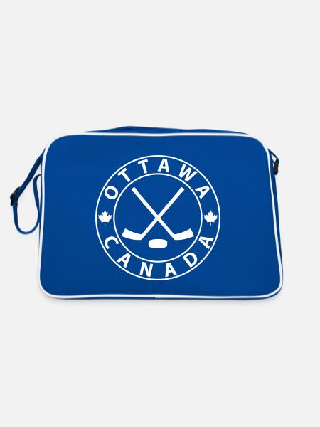 Ottawa Ice Hockey - Retro Bag - blue/white - Back