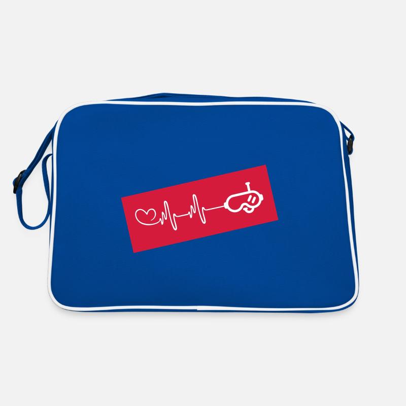 Lunettes de plongée pulse coeur Sac Retro