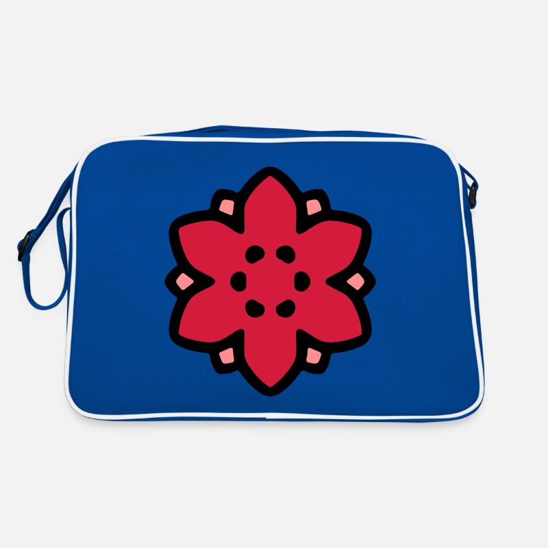 Blüte Blossom floraison Bunte Blume Retro Tasche