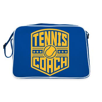 Tennis Coach (blason) - Sac Retro - bleu/blanc - Dos