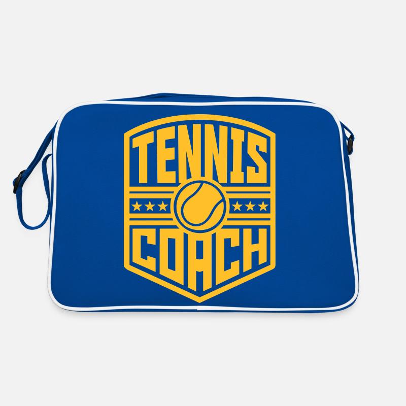 Tennis Coach (blason) Sac Retro