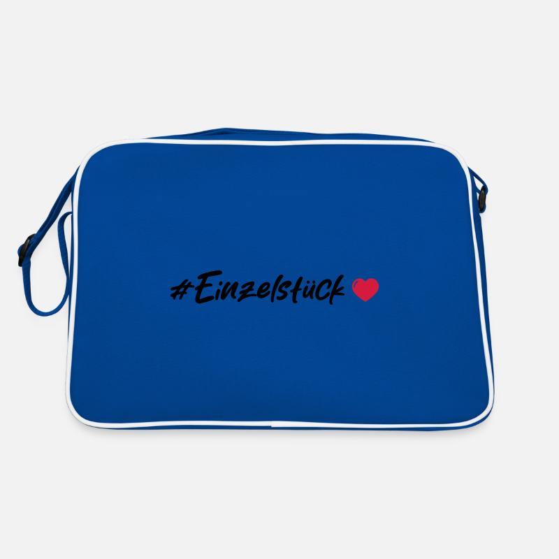 Einzelstück Herz Retro Tasche