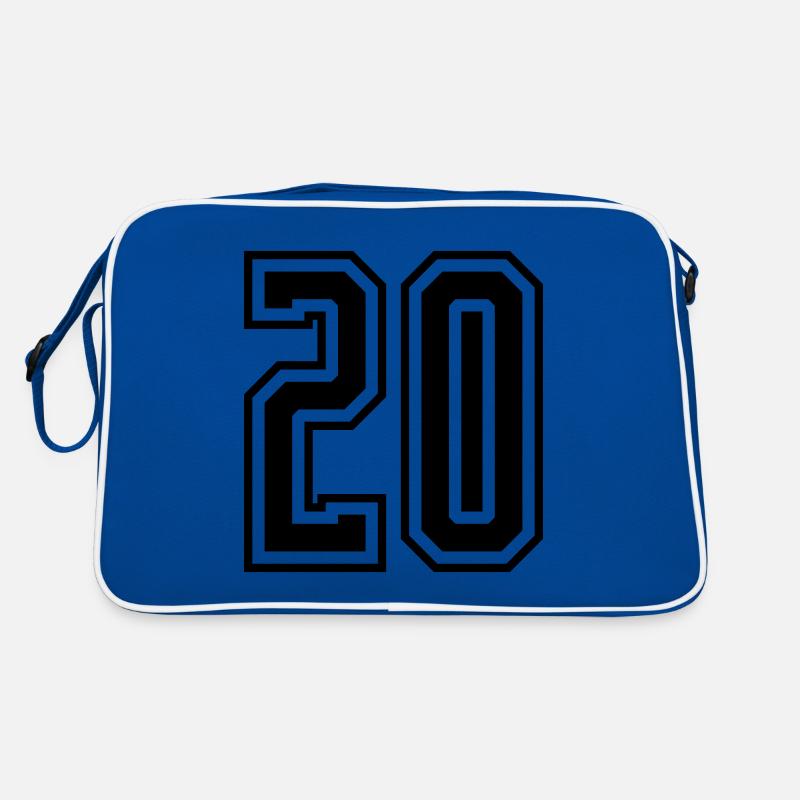 20 Numéro Sac Retro