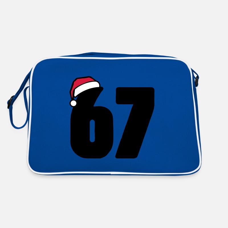67 Numéro Noël Sac Retro
