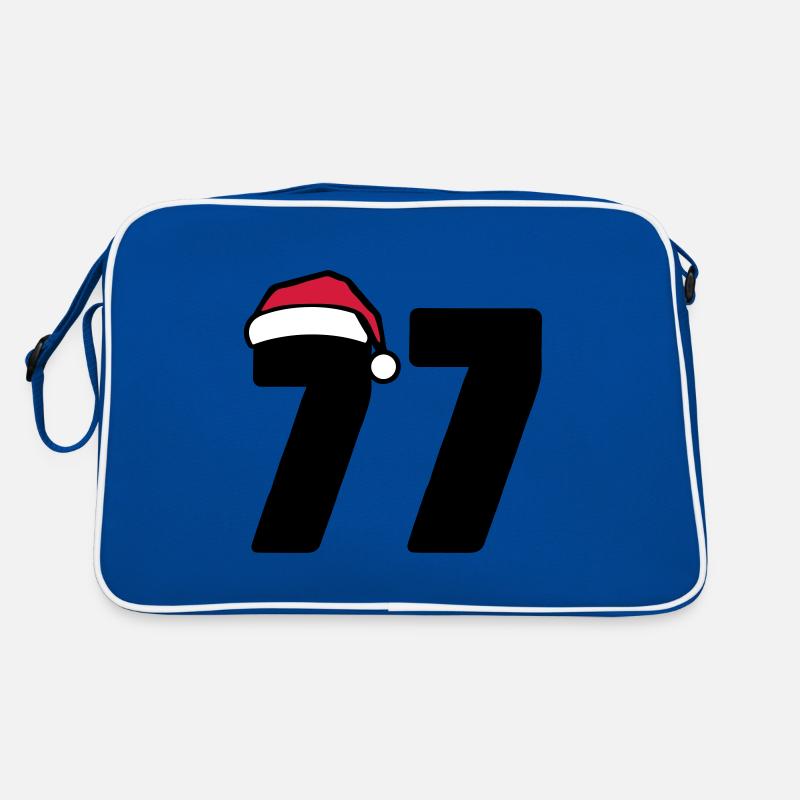 77 Numéro Noël Sac Retro