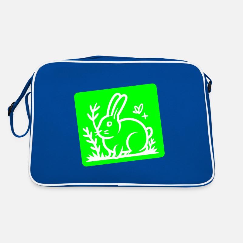 Osterhase Ostern Retro Tasche