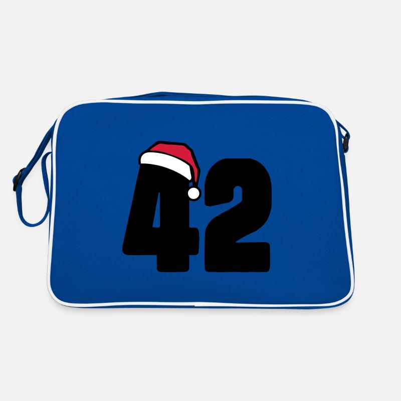 42 Numéro Noël Sac Retro