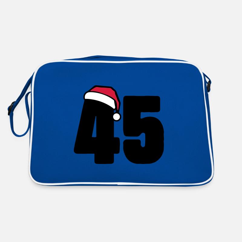 45 Numéro Noël Sac Retro