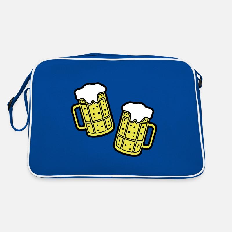 Alcool symbole de la bière Sac Retro