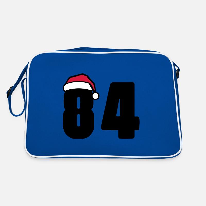 84 Number Christmas Retro Bag