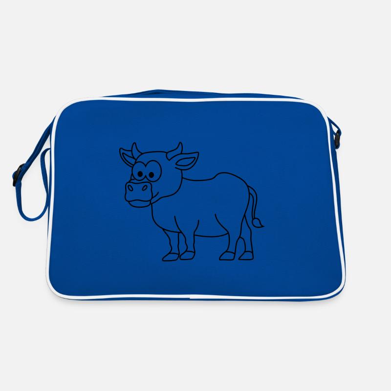 Kuh Comic Tier Retro Tasche