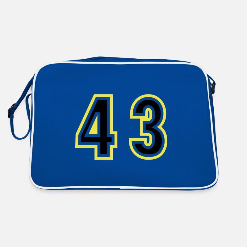 43 Number College Retro Bag