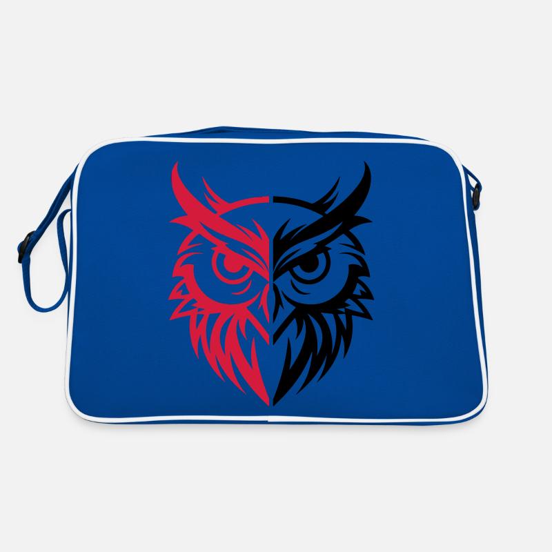 Eule Tier Retro Tasche