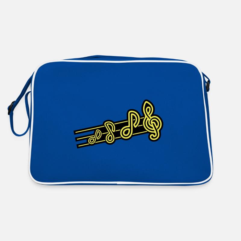 Music Symbol Clef Retro Bag