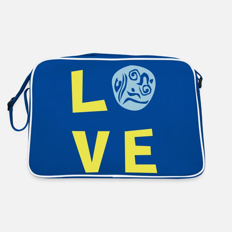LOVE TRI 2c Retro Bag