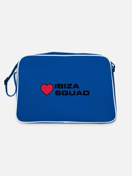 Ibiza Squad - Retro Bag - blue/white - Back