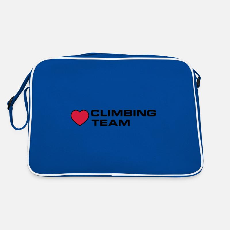 Climbing Team Herz Retro Tasche