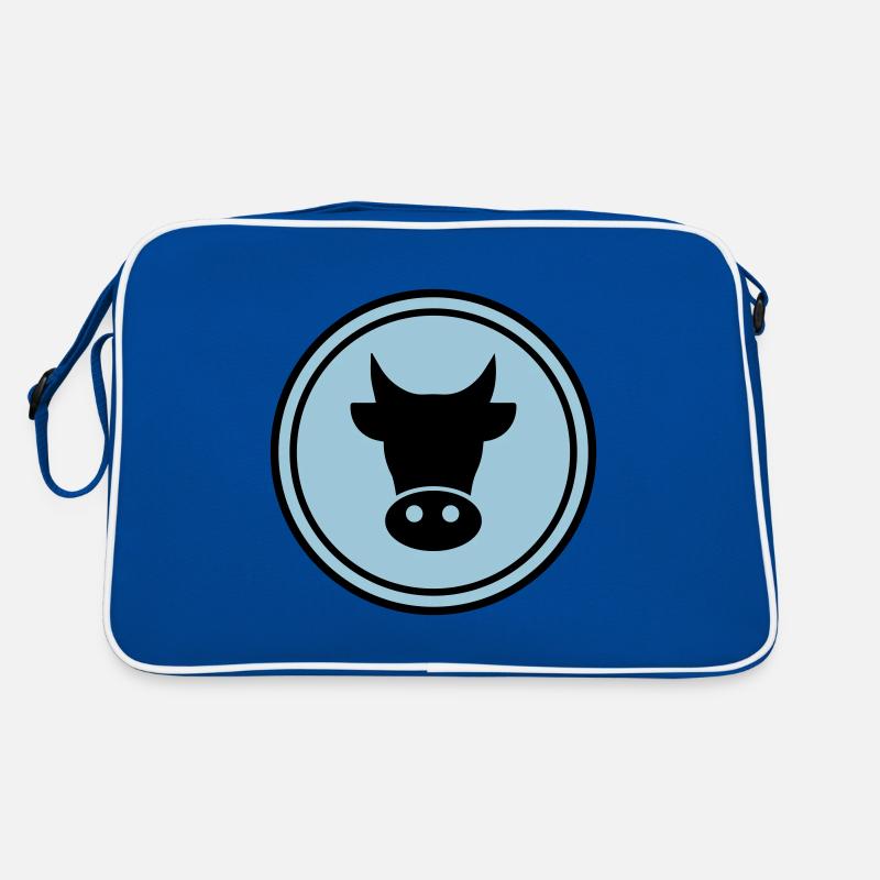 Tête de vache Sac Retro
