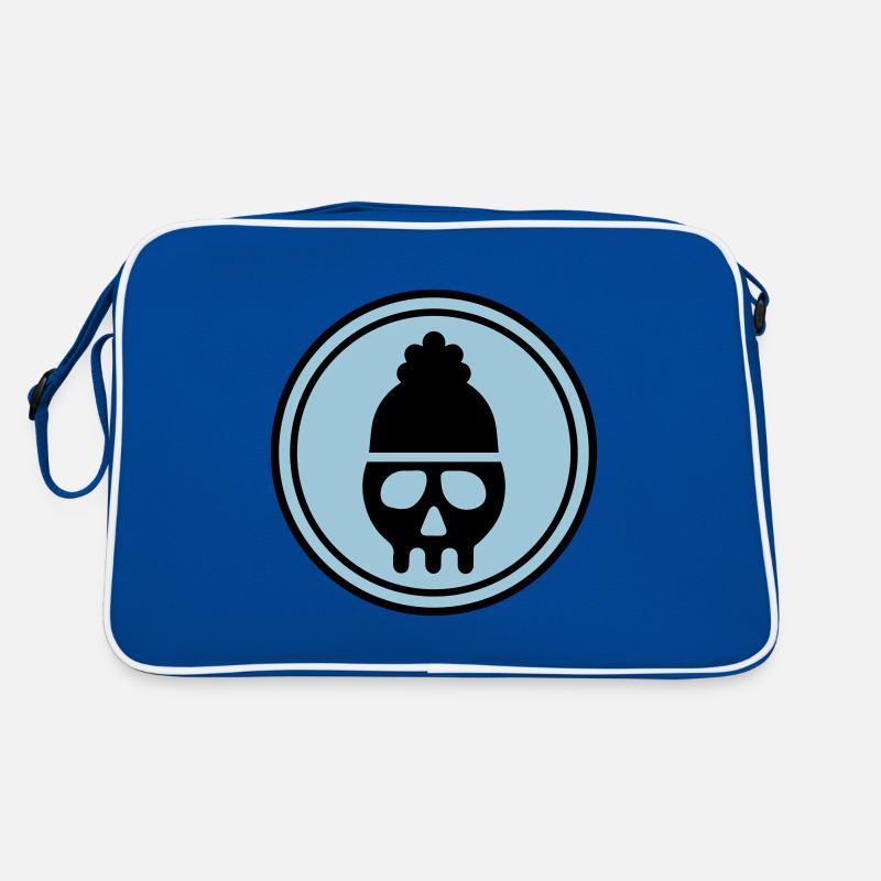 Skull head icon Retro Bag