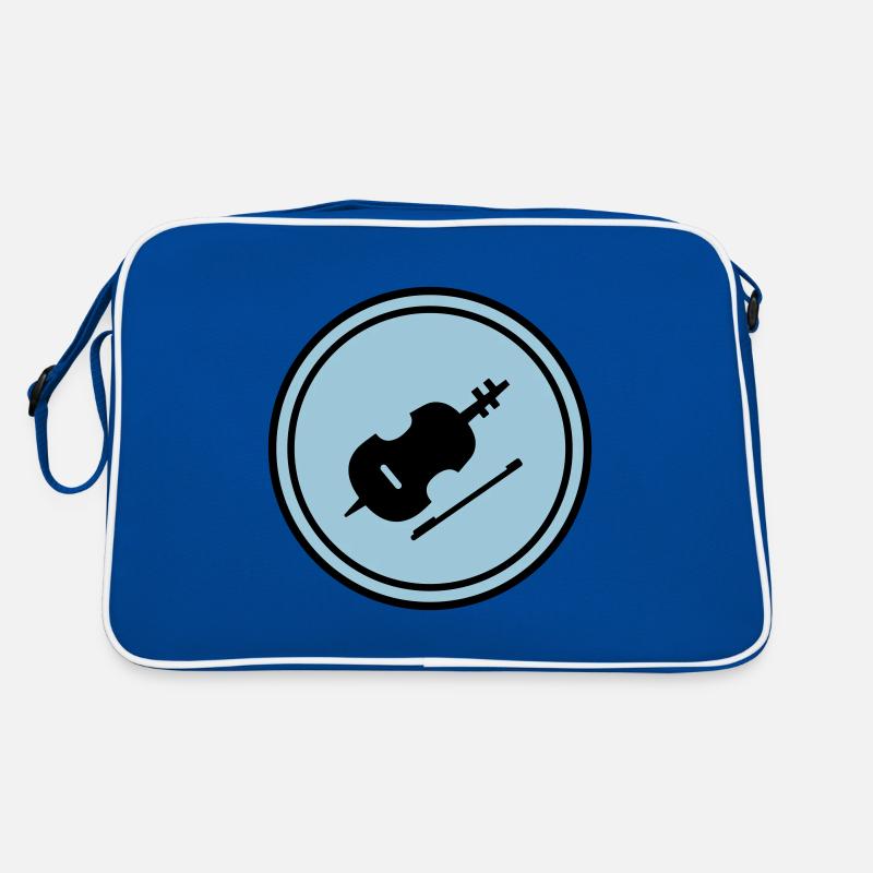 Violin Icon symbol Retro Bag