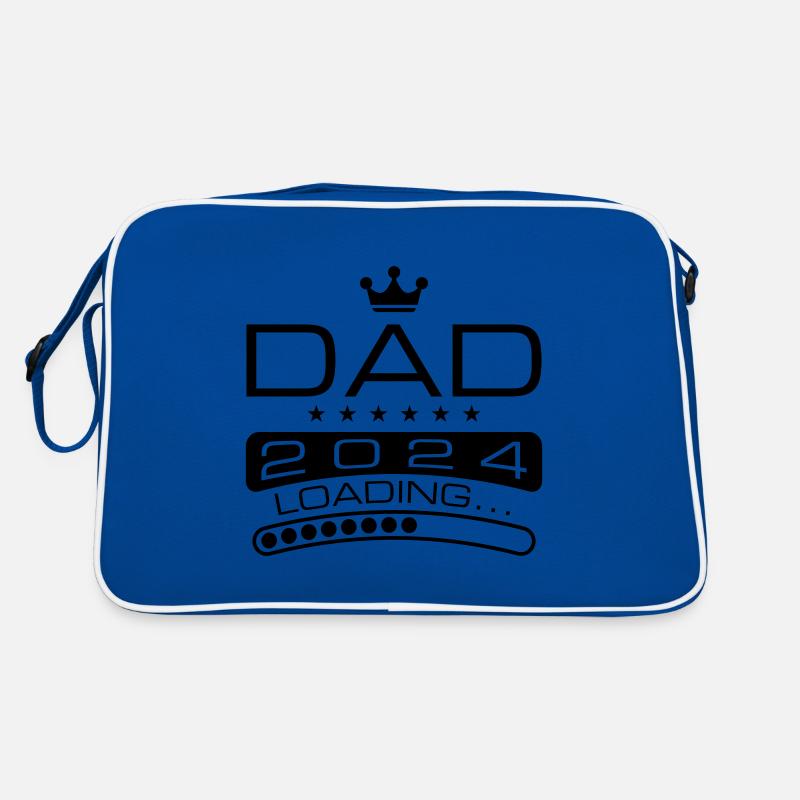 Dad 2024 Loading Papa Retro Tasche
