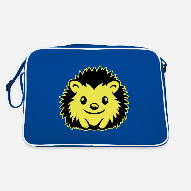 hérisson bande dessinée mignon Sac Retro