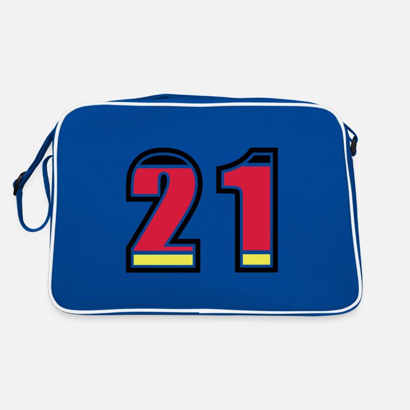 21 Numéro Allemagne Jersey Sac Retro