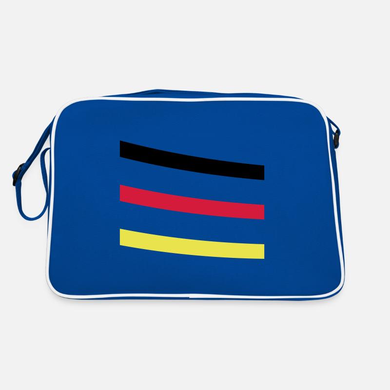 Deutschland Linie Retro Tasche