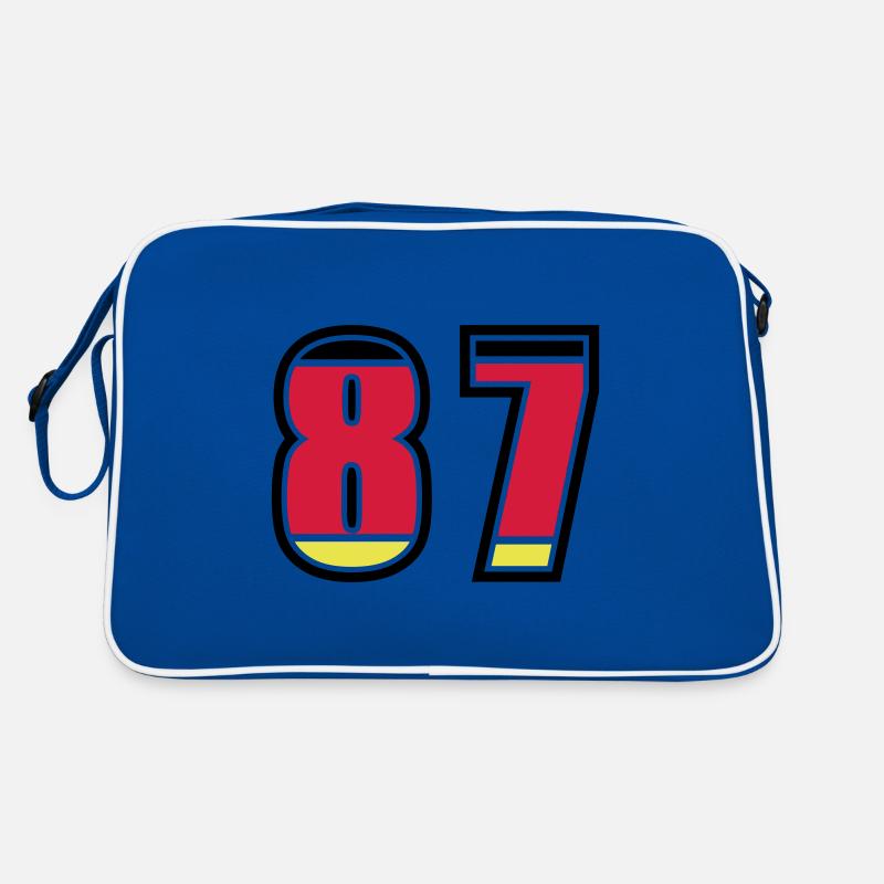 87 Numéro Allemagne Jersey Sac Retro