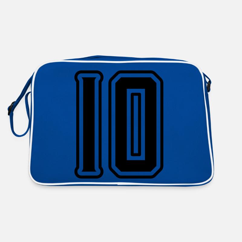Symbole de 10 chiffres Sac Retro
